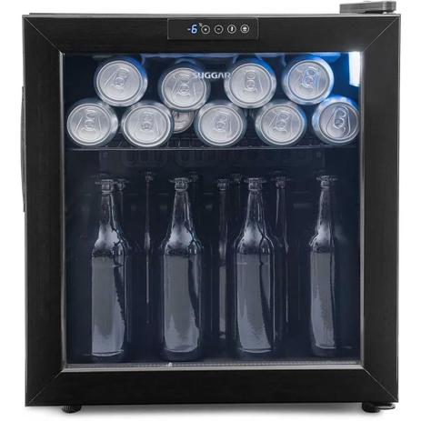 Cervejeira Suggar com Display Digital 50 Litros Preta 220V CV5022PT Menor preço em Cervejeira Suggar com Display Digital 50 Litros Preta 220V CV5022PT