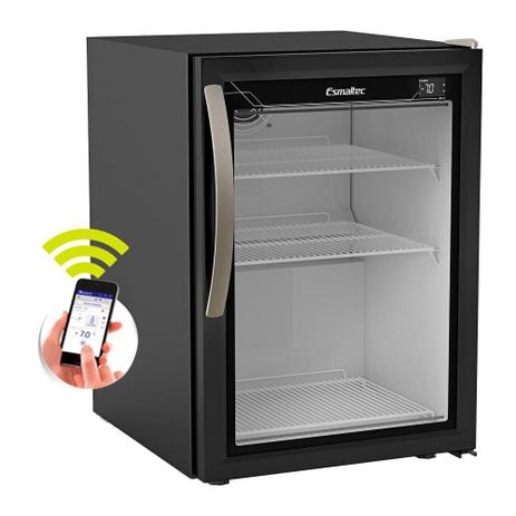 Cervejeira Vertical Esmaltec CBE110 114 Litros com Porta de Vidro 110v Preta 110V Menor preço em Cervejeira Vertical Esmaltec CBE110 114 Litros com Porta de Vidro 110v Preta 110V