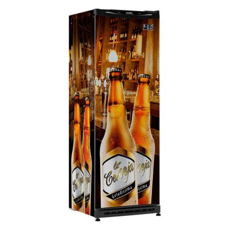 Cervejeira Vertical Esmaltec Geladíssima CV300R 348L Adesivada 110v Menor preço em Cervejeira Vertical Esmaltec Geladíssima CV300R 348L Adesivada 110v
