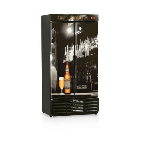 Cervejeira Vertical Gelopar GRBA-760B 760L Preta 2 Portas 220V Menor preço em Cervejeira Vertical Gelopar GRBA-760B 760L Preta 2 Portas 220V