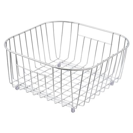 Cesta auxiliar quadrada em arame cromado para cubas e pias 31,5 x 30,8cm - tramontina é boa?
