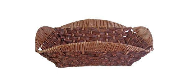 Cesta fruteira de mesa retangular de plástico tipo vime - Fwb Menor preço em Cesta fruteira de mesa retangular de plástico tipo vime - Fwb