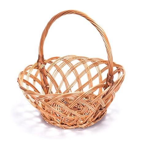 Cesta Laranjeira Vime Redonda 36 CM com Alça - Art cestas Menor preço em Cesta Laranjeira Vime Redonda 36 CM com Alça - Art cestas