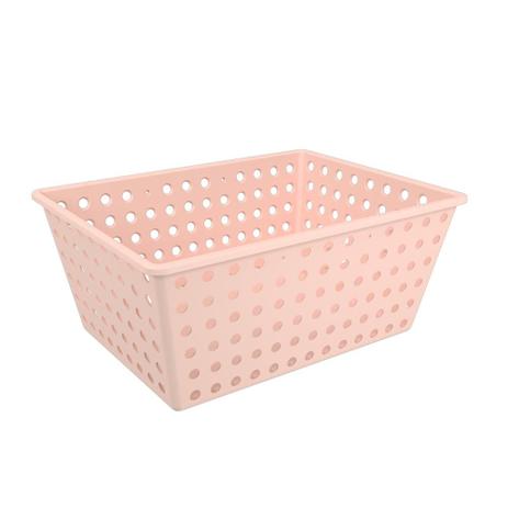 Cesta One Maxi 39 x 30 x 16,8 cm Rosa Blush - Coza - Brinox é boa?