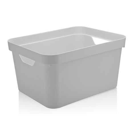 Cesta organizadora de plástico Cube Ou branca 45X35X24CM - 26775 é ruim? Cesta organizadora de plástico Cube Ou branca 45X35X24CM - 26775 é boa?