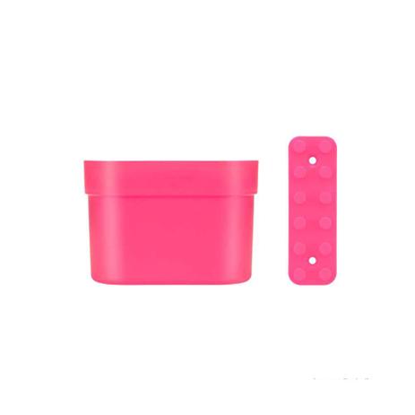 Cesta organizadora pequena com barra Loft Up rosa Brinox é boa?