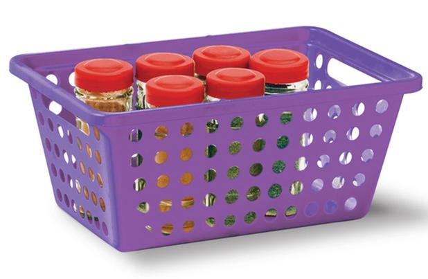 Cesta Organizadora Sem Alça M Lilás em Polipropileno 356-8 - Niquelart é boa?