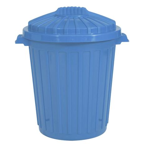 Cesto de Lixo 30 L Azul - Gl Menor preço em Cesto de Lixo 30 L Azul - Gl
