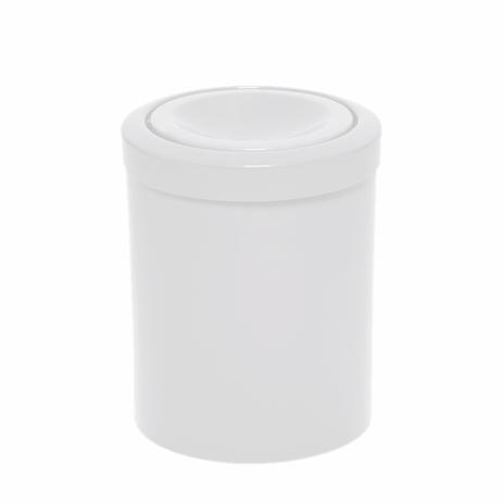 Cesto De Lixo P/Escritório Branco 12L Tampa Meia Esfera CB35A JSN Menor preço em Cesto De Lixo P/Escritório Branco 12L Tampa Meia Esfera CB35A JSN