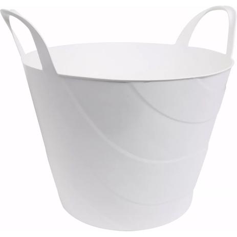 Cesto Flexível De Plástico 30 L Multiuso Organizador Branco - Prat-k Menor preço em Cesto Flexível De Plástico 30 L Multiuso Organizador Branco - Prat-k