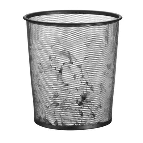 Cesto Lixeira Redondo 10,5L Brinox Decorline Preto 2992/302 Menor preço em Cesto Lixeira Redondo 10,5L Brinox Decorline Preto 2992/302