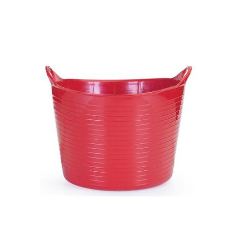 Cesto Multiuso 25 Litros Vermelho - Arthi Menor preço em Cesto Multiuso 25 Litros Vermelho - Arthi