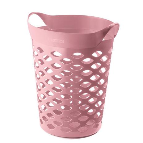 Cesto Organizador 44L Sanremo Rosa é ruim? Cesto Organizador 44L Sanremo Rosa é boa?