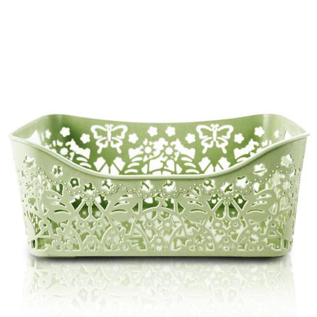 Cesto Organizador Lifestyle Pequeno - Verde - Jacki Design Menor preço em Cesto Organizador Lifestyle Pequeno - Verde - Jacki Design