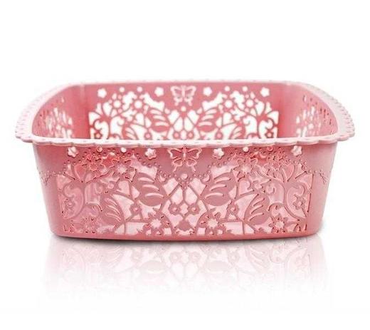Cesto Organizador (M) Rosa Lifestyle Jacki Design Menor preço em Cesto Organizador (M) Rosa Lifestyle Jacki Design