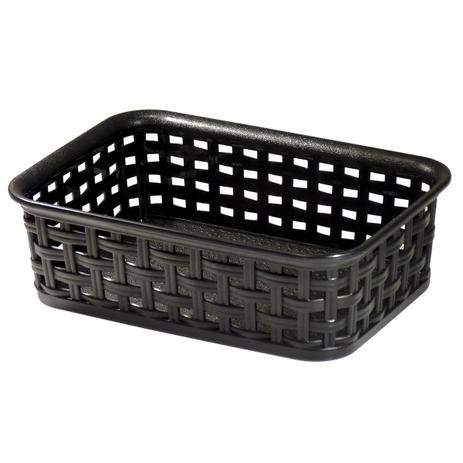 Menor preço em Cesto Organizador Multiuso 1.1L Preto Soprano