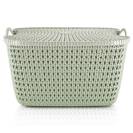 Cesto organizador multiuso grande com tampa e alça para o carregamento textura rattan jacki design v é ruim? Cesto organizador multiuso grande com tampa e alça para o carregamento textura rattan jacki design v é boa?