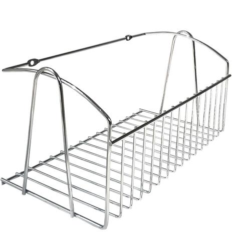 Cesto Organizador Multiuso Médio Aramado de Cozinha Fixado - Zanline Menor preço em Cesto Organizador Multiuso Médio Aramado de Cozinha Fixado - Zanline