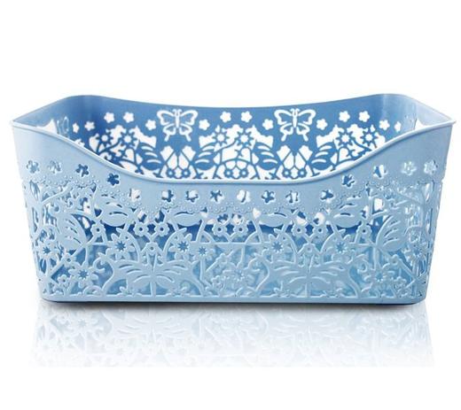 Cesto Organizador Tam. G LIFESTYLE Jacki Design AZUL Menor preço em Cesto Organizador Tam. G LIFESTYLE Jacki Design AZUL