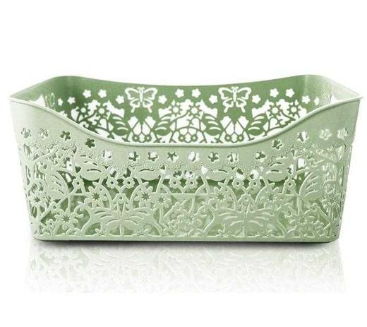 Cesto Organizador Tam. G Verde Lifestyle Jacki Design Menor preço em Cesto Organizador Tam. G Verde Lifestyle Jacki Design