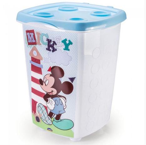 Cesto Para Roupas Infantil Mickey - Plasutil Menor preço em Cesto Para Roupas Infantil Mickey - Plasutil