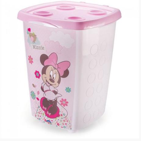 Cesto Para Roupas Ou Brinquedos Infantil Personagem Minnie - Plasutil Menor preço em Cesto Para Roupas Ou Brinquedos Infantil Personagem Minnie - Plasutil