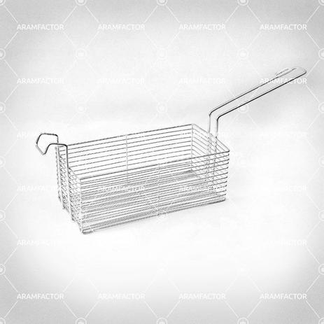 Cesto retangular aramado 26x13x9,5cm - Aramfactor Menor preço em Cesto retangular aramado 26x13x9,5cm - Aramfactor