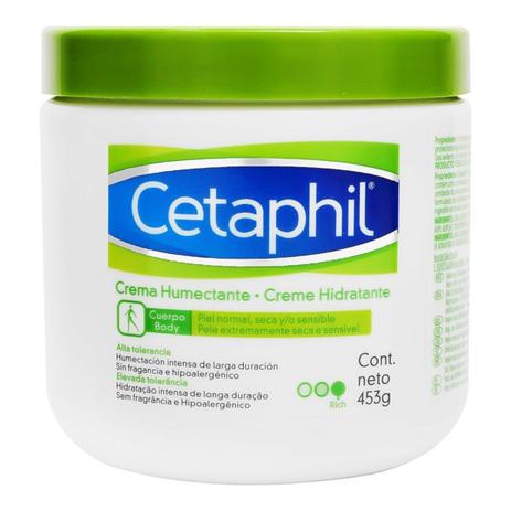 Cetaphil Creme Hidratante 453g Corporal Pele Seca Sensível é boa?