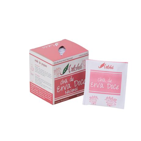 Chá Erva Doce Caixa C/10 Sachês 18gr - Artchá Menor preço em Chá Erva Doce Caixa C/10 Sachês 18gr - Artchá