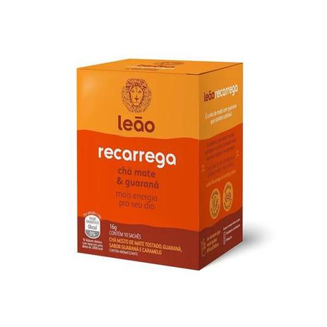 Cha Leao Funcionais Recarrega Matte e Guarana 10un Menor preço em Cha Leao Funcionais Recarrega Matte e Guarana 10un