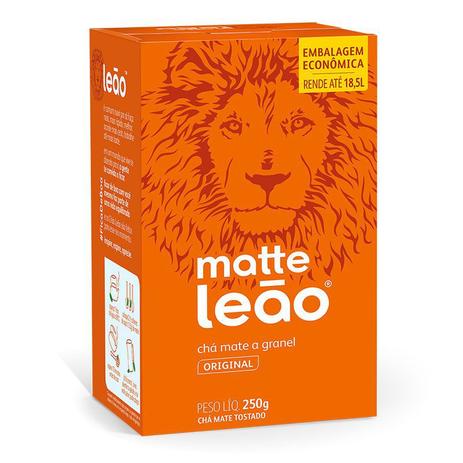Chá mate a granel original - com 250 grs - Matte Leão -