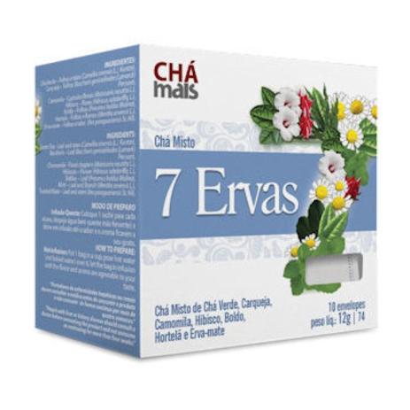 Chá Misto 7 Ervas 10 Sachês - Chá mais Menor preço em Chá Misto 7 Ervas 10 Sachês - Chá mais
