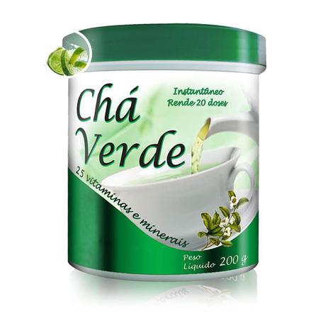 Chá Verde 25 Vitaminas e Minerais 200g - New Millen Menor preço em Chá Verde 25 Vitaminas e Minerais 200g - New Millen