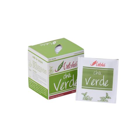 Chá Verde C/15 Sachês 27gr - Artchá Menor preço em Chá Verde C/15 Sachês 27gr - Artchá