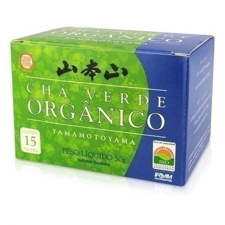 Chá Verde Orgânico 15 x 2g - Yamamotoyama Menor preço em Chá Verde Orgânico 15 x 2g - Yamamotoyama