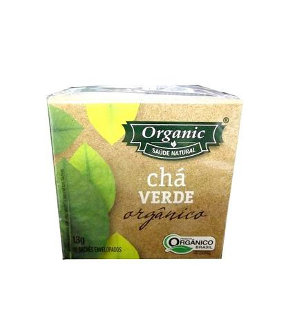 Chá Verde Orgânico Organic 13g Menor preço em Chá Verde Orgânico Organic 13g