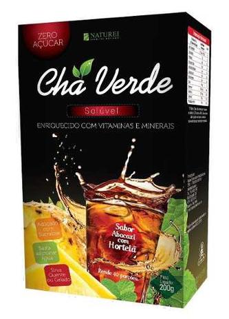 Chá Verde Solúvel Com Sabor De Abacaxi Com Hortelã 200g - Natural green Menor preço em Chá Verde Solúvel Com Sabor De Abacaxi Com Hortelã 200g - Natural green