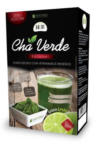 Chá Verde Solúvel Com Sabor De Limão 200 Gramas - Natural green Menor preço em Chá Verde Solúvel Com Sabor De Limão 200 Gramas - Natural green