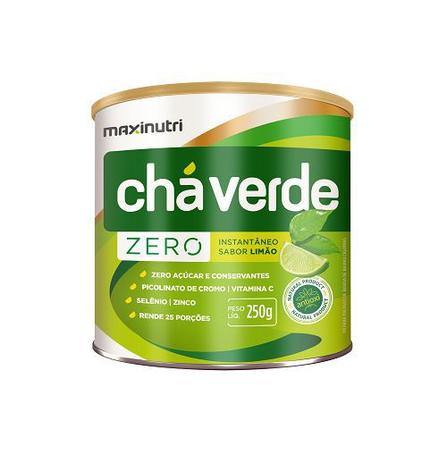 Cha verde soluvel zero limao - 250g - Maxinutri Menor preço em Cha verde soluvel zero limao - 250g - Maxinutri