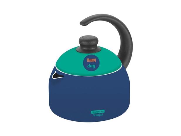 Chaleira 1,9l breakfast azul aluminio com revestimento antiaderente e poliester tramontina é ruim? Chaleira 1,9l breakfast azul aluminio com revestimento antiaderente e poliester tramontina é boa?