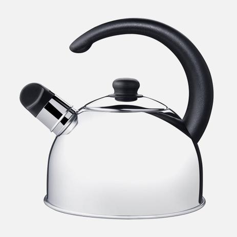 Chaleira 2 Litros com Apito em Aço Inox TRAMONTINA - Tramontina Menor preço em Chaleira 2 Litros com Apito em Aço Inox TRAMONTINA - Tramontina