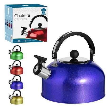 Chaleira Aço Inox Art House com Apito - Roxa é boa?