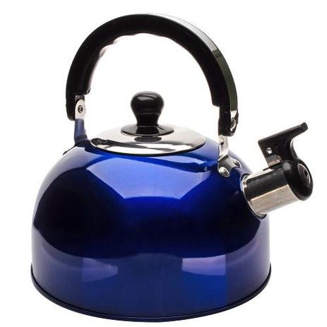 Chaleira Aco Inox Basic Azul 2 Litros Kehome 3889 Menor preço em Chaleira Aco Inox Basic Azul 2 Litros Kehome 3889
