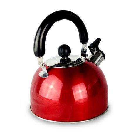 Chaleira Aco Inox Colors Vermelho 1,8 L Kehome 3557 Menor preço em Chaleira Aco Inox Colors Vermelho 1,8 L Kehome 3557