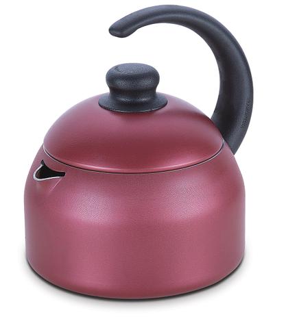 Chaleira Antiaderente Paris Tramontina - Vermelho / 19 Cm / 1.9 Lt Menor preço em Chaleira Antiaderente Paris Tramontina - Vermelho / 19 Cm / 1.9 Lt