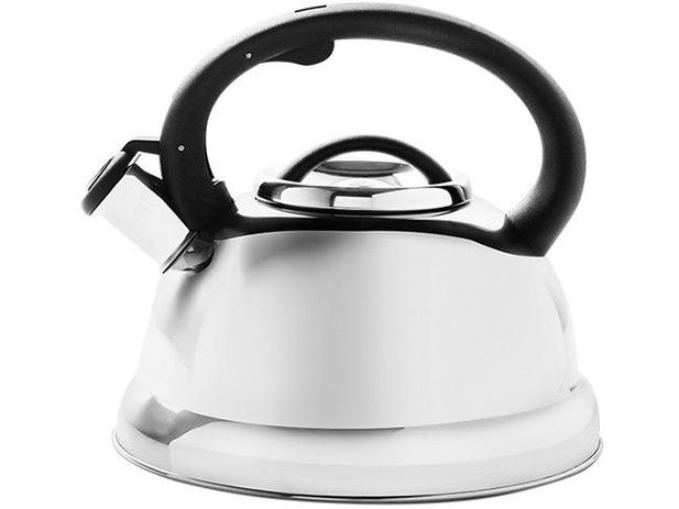 Chaleira Brinox Inox com Apito 2,7L - Roma Menor preço em Chaleira Brinox Inox com Apito 2,7L - Roma