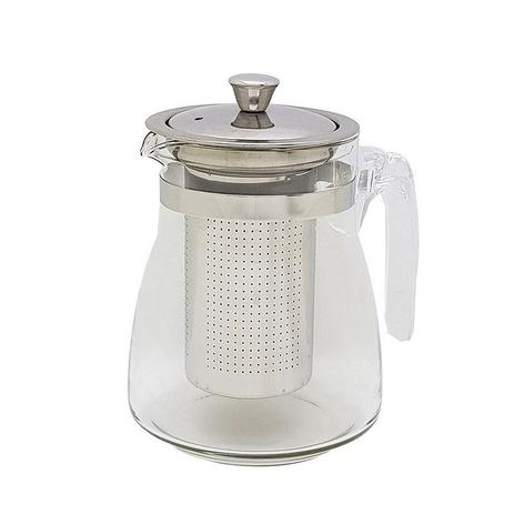 Chaleira Bule de Vidro para Chá com Infusor Inox 600ml - Mefi Menor preço em Chaleira Bule de Vidro para Chá com Infusor Inox 600ml - Mefi