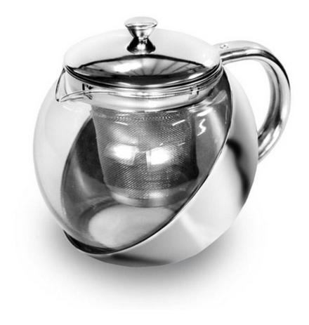 Chaleira Com Infusor Bule Para Chá 800ml Vidro E Inox - Ke é boa?