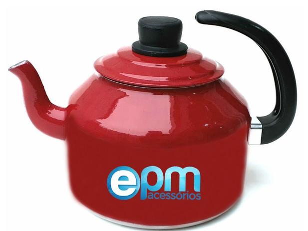 Chaleira de Alumínio Batido Capacidade 2 Litros - Epm Acessórios Menor preço em Chaleira de Alumínio Batido Capacidade 2 Litros - Epm Acessórios