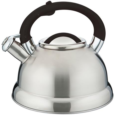 Chaleira Diletta em Aço Inox Fundo Triplo 3 Litros Preta - Mor Menor preço em Chaleira Diletta em Aço Inox Fundo Triplo 3 Litros Preta - Mor
